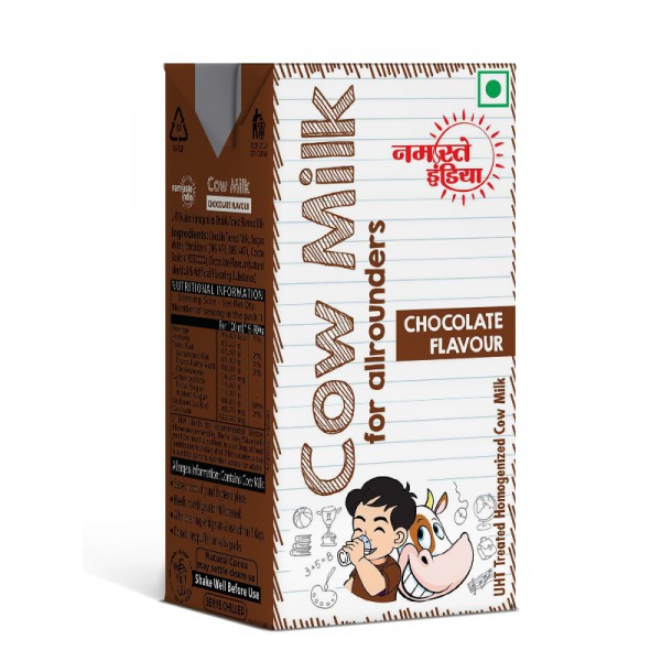 Namaste India Cow Milk - Chocolate Flavour